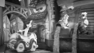 Roger Rabbit's Car Toon Spin : Night Vision (HD POV) - Disneyland Resort California