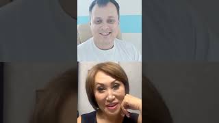 Прямой эфир с Инстраграм. Николай Андрейко и Любовь Тлеубаева