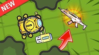 FUTURISTIC LASER WEAPON UPDATE!.. // ZombsRoyale.io