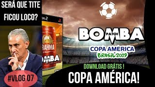 Bomba Patch Copa América 2019 (PS2) - DOWNLOAD TITE ficou maluco? #Vlog07
