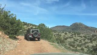 Mn guys and gals riding around the Arizona desert and mountains.