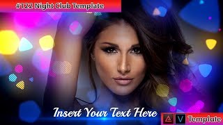 Free Sony Vegas Intro Template #122 : Night Club Template for Sony Vegas