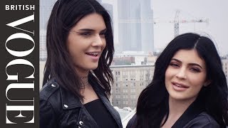 Kendall and Kylie play ‘Who’s More Likely?’ and dish on getting stuck in an Elevator | British Vogue