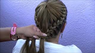 4 PEINADOS CON TRENZAS FACILES Y RAPIDAS  | DIANA ROJAS