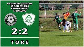 SG STORKOW - GW AHRENSFELDE II 2:2 - Tore / Interviews [KOL 2019/20 - 5.Spieltag]
