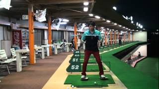 ゴルフ　体重移動　練習器具　エックスシフト　x-sift