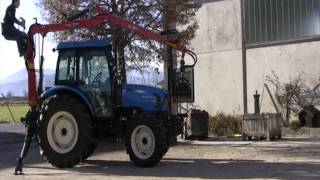 forestry crane DG 280 F SU TRATTORE LS.mpg www.danieleegiraudo.com