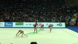 Сборная России. Групповое упражнение, Гран-При 2012