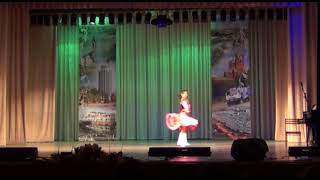 Эндже Бадретдинова - Башкирский танец / Дебют первокурсников 2017