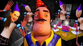 НОВЫЙ ПРИВЕТ СОСЕД ТАЙНАЯ КОМНАТА СОСЕД #5 Hello Neighbor АКТ 3 мультик игра приключения видео для д