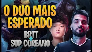 BRTT E O NOVO SUPORTE COREANO DA PAIN KEY NA SOLOQUEUE BR - O DUO MAIS ESPERADO!