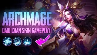 Strike of Kings Skins: Archmage Diao Chan [Skin Gameplay]