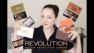 MakeUp Revolution Часть 2☼24 ПАЛЕТКИ ТЕНЕЙ
