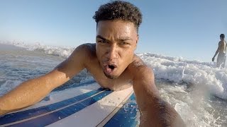 First time surfing GONE WRONG!!!