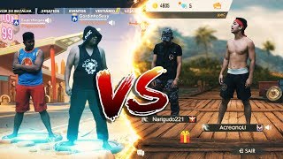 FREE FIRE VS FORTNITE (VIDA REAL)