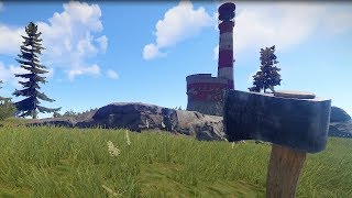 RUST ВЫЖИВАНИЕ В 2018 - НОВЫЙ ДОМ ВОЗЛЕ МАЯКА (8 серия / Финал)