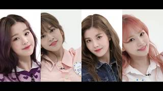 IZ*ONE - Violeta (Starship VS Woollim) [Wonyoung / Yujin / Eunbi / Chaewon]