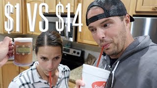 $1 BUTTERBEER VS $14 BUTTERBEER