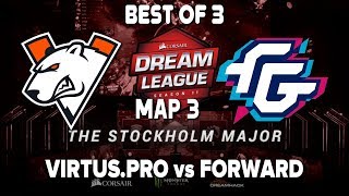 VIRTUS.PRO vs FORWARD GAMING - 3-я Карта, Best of 3, Группа C DreamLeague Season 11 + Аналитика