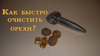 Как легко расколоть грецкие орехи, не повредив ядро?