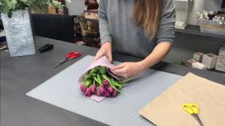 Букет из тюльпанов своими руками