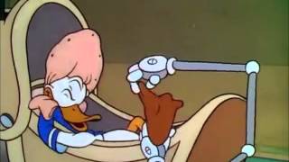 Donald Duck Chin Belly and Foot Tickle