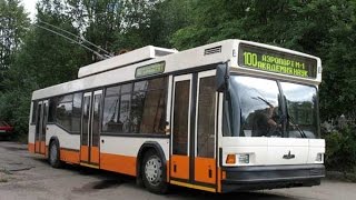 Обзор модели в OMSI мАз 103.075 (Троллейбус)