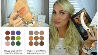 NEW MAKEUP GEEK SHADOWS FALL 2016 || Swatches & Comparison
