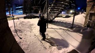 Première tempête de neige - Déblaiement