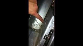 Opel Astra h - вода в салоне