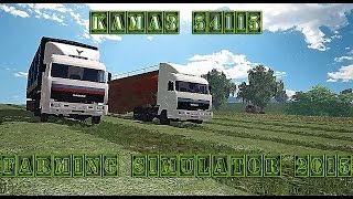 ОБЗОР  мода Камаз 54115 Farming Simulator 15
