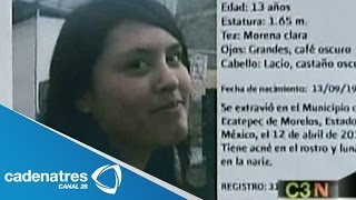 Luz del Carmen una de las 8 desaparecidas de Ecatepec / Contacto 28
