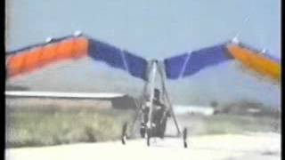 Engine powered ornithopter