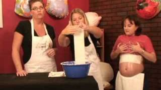 Body Molding & Belly Casting : How to Lay Strips for Belly Casting