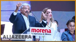 ?? Mexico election: Andres Manuel Lopez Obrador claims victory | Al Jazeera English