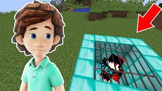 ЗАЧЕМ МЕНЯ ДИМ ДИМЫЧ ФИКСИКИ ПОХИТИЛ МЕНЯ В МАЙНКРАФТ ТРОЛЛИНГ НУБИК MINECRAFT