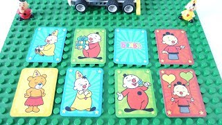 BUMBA en bumbalu spelen een MEMO spel - Wie gaat er winnen?