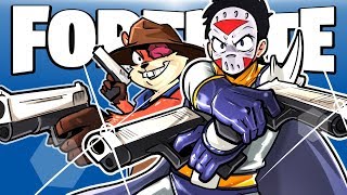FORTNITE BR - TRYING OUT THE NEW DUAL PISTOLS! (Full Duo Match)