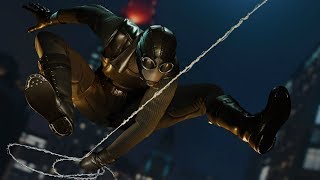 Spider-Man: Stealth Takedowns - Noir Suit - Night and Day Stealth Gameplay