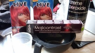 How I Dye My Hair Red!