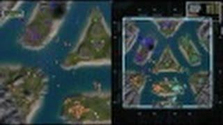Supreme Commander Epic #34 - 2v2v2 on The Dark Heart
