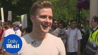 Gay man expresses feeling over attending LGBT pride for 1st time