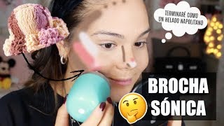 ¿DE VERDAD FUNCIONA? - BROCHA DE MAQUILLAJE SÓNICA DE CLARISONIC♡ Raisa Falcão