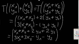 [Lineare Algebra und Geometrie] Lineare Abbildungen