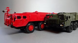 МАЗ-7310 «Ураган» 8х8 | АРЕК Элекон | Сравнение советской и новодельной масштабной модели 1:43