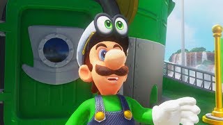 Playable Luigi in Super Mario Odyssey [Super Luigi Odyssey]
