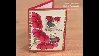 Little Wobbler Ladybug card