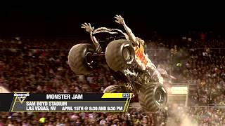 Monster Jam World Finals XIX (2018) Freestyle on FS1 April 15th 2018
