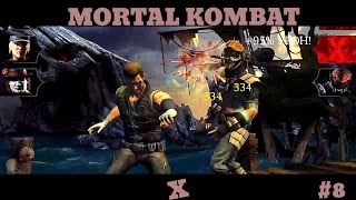 Mortal Kombat X Android - Джонни Кейдж Охотник на нежить (обзор, первый взгляд) #8