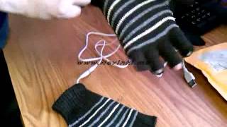 USB перчатки с подогревом